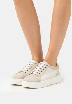 Geox D SKYELY - Baskets Basses - Cream/light Taupe