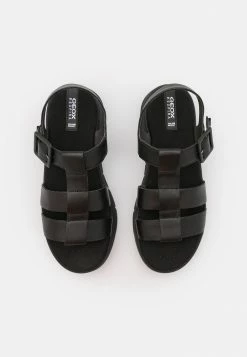 Geox DANDRA - Sandales à Plateforme - Black -Pas Cher Geox Boutique a48760f8044343459e2e94e85919f870
