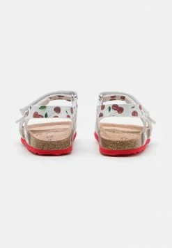 Geox CHALKI GIRL - Sandales - Silver/red -Pas Cher Geox Boutique a4ab1c71115043499c22757a18bdfecd