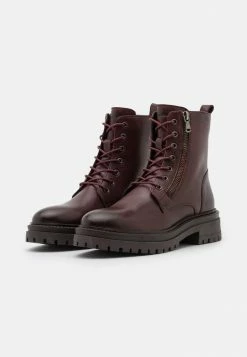 Geox IRIDEA - Bottines à Plateau - Bordeaux -Pas Cher Geox Boutique a4b2f344cabe4f0cbf0246c4dd67797a