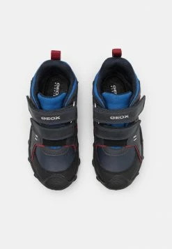 Geox BULLER BOY ABX - Bottines - Navy/dark Red -Pas Cher Geox Boutique a53289a2e23e46e59d15d515c4398282