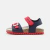 Geox GHITA BOY - Sandales - Navy/red