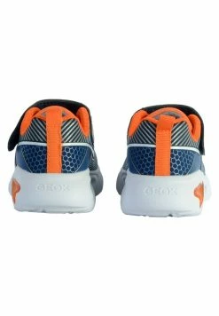 Geox ASSISTER - Baskets Basses - Marine/orange -Pas Cher Geox Boutique a7c5c21e4aff4f8983bee0d601fd5290