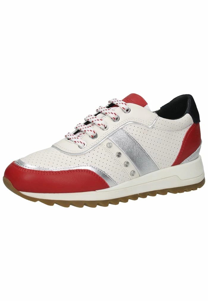 Geox Baskets Basses - Off White/red C 2 Geox Baskets Basses - Off White/red C – Image 2