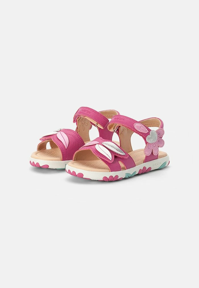 Geox SANDAL HAITI GIRL - Sandales - Fuchsia/dark Pink 2 Geox SANDAL HAITI GIRL - Sandales - Fuchsia/dark Pink – Image 2