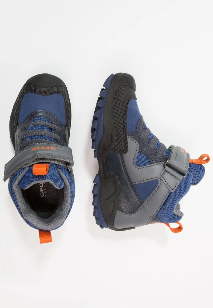 Geox NEW SAVAGE ABX - Bottines - Blue/dark Grey 1 Geox NEW SAVAGE ABX - Bottines - Blue/dark Grey