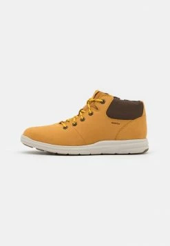 Geox HALLSON - Bottines à Lacets - Biscuit