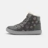 Geox KATHE GIRL - Baskets Montantes - Dark Grey