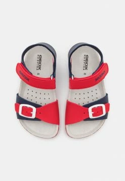 Geox GHITA BOY - Sandales - Navy/red -Pas Cher Geox Boutique abee27a2604b4e9d8c07ac2198a1ac2c