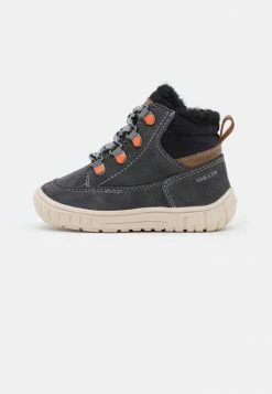 Geox OMAR BOY WPF - Bottes De Neige - Grey/navy