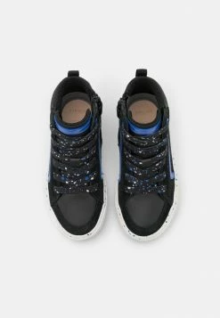 Geox ALONISSO BOY - Baskets Montantes - Black/royal 9 Geox ALONISSO BOY - Baskets Montantes - Black/royal -Pas Cher Geox Boutique ad6ee420e7d04341beefadb490b1838f
