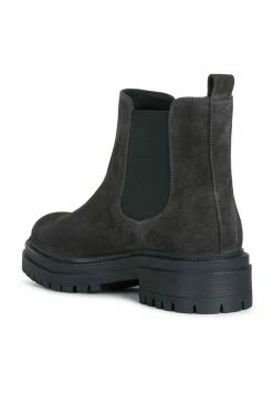 Geox D IRIDEA - Bottines - Dk Grey -Pas Cher Geox Boutique adc601e71b9d4f53aef41de53057c936