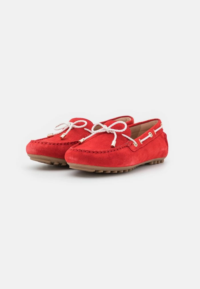 Geox LEELYAN - Mocassins - Red/white 3 Geox LEELYAN - Mocassins - Red/white – Image 3