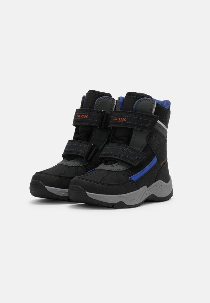 Geox SENTIERO BOY - Bottes De Neige - Black/royal 2 Geox SENTIERO BOY - Bottes De Neige - Black/royal – Image 2