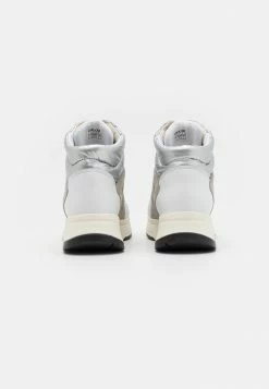 Geox FALENA ABX - Bottines à Lacets - White/silver 9 Geox FALENA ABX - Bottines à Lacets - White/silver -Pas Cher Geox Boutique b1ef8334463e41a0a54b79dc8c99fe2e