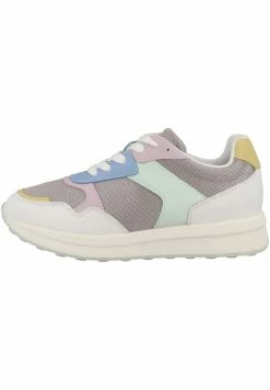 Geox RUNNTIX - Baskets Basses - Light Grey White