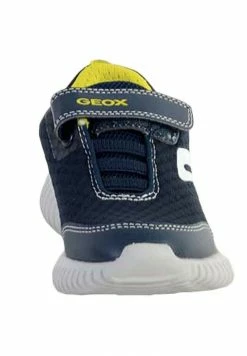 Geox BASKET WAVINESS - Baskets Basses - Navy Lime -Pas Cher Geox Boutique b229e32785a243ee87372d33a97f1418