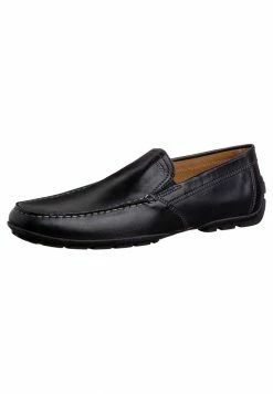 Geox UOMO MONET - Mocassins - Black