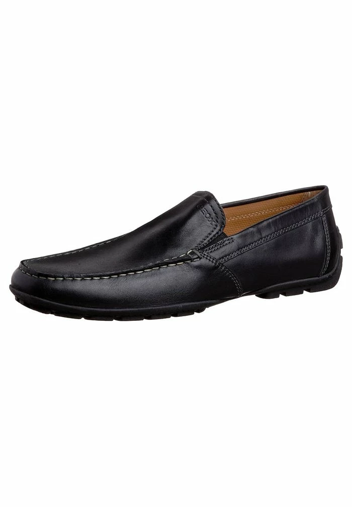 Geox UOMO MONET - Mocassins - Black 1 Geox UOMO MONET - Mocassins - Black