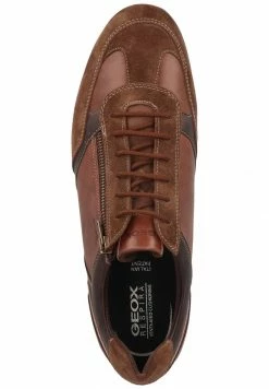 Geox Baskets Basses - Cognac/browncotto -Pas Cher Geox Boutique b487aa74d0804c56843aa7603b5295a8