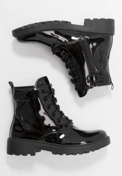 Geox CASEY GIRL - Bottines à Lacets - Black -Pas Cher Geox Boutique b62d1d224a484c81a0eaff2cc204423e