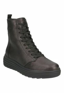 Geox PHAOLAE - Bottines à Plateau - Braun