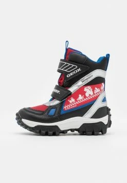 Geox NINTENDO MARIO KART JUNIOR HIMALAYA BOY WPF - Bottes De Neige - Black/red