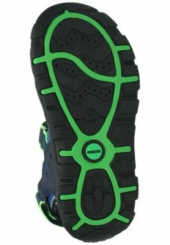Geox Sandales De Randonnée - Blue/fluo Green C4457 -Pas Cher Geox Boutique baa6fc86ed734a5fbd1f560c84fc6ca9