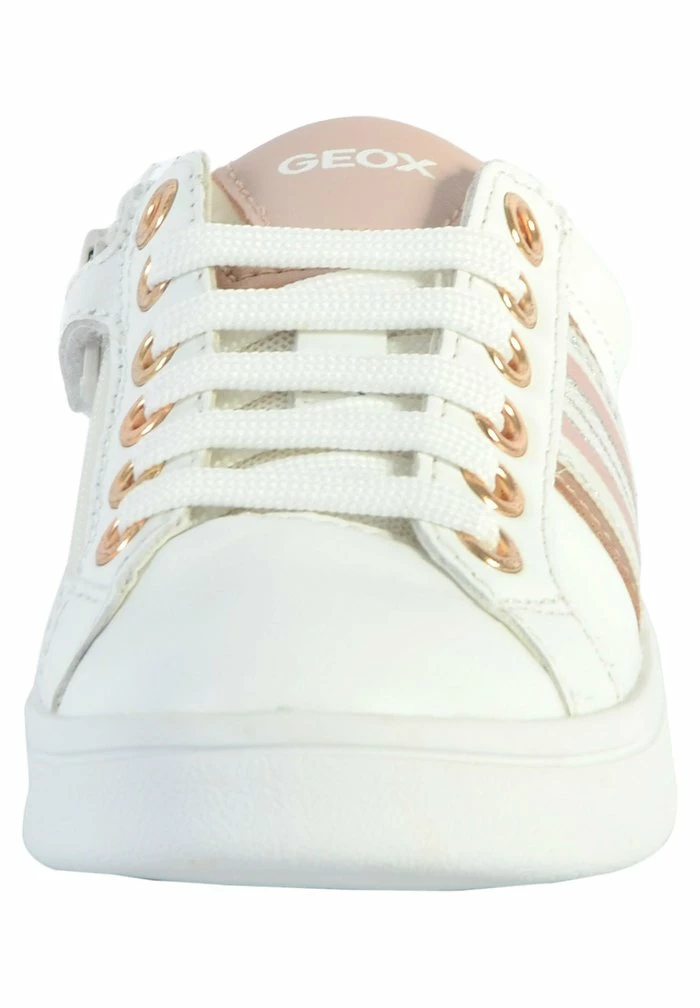 Geox BASKET - Baskets Basses - Rose Blanche 3 Geox BASKET - Baskets Basses - Rose Blanche – Image 3