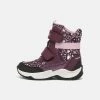 Geox SENTIERO GIRL - Bottes De Neige - Prune/dark Rose