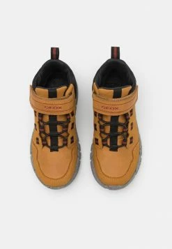 Geox FLEXYPER BOY ABX - Bottines - Dark Yellow/black -Pas Cher Geox Boutique bd53505a6b10485f8c85b0ad5343c8b7