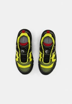 Geox FLEXYPER BOY - Baskets Basses - Lime/black -Pas Cher Geox Boutique bd863517f87c4704bac909e25883418f