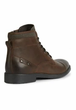 Geox JAYLON - Bottines à Lacets - Dk Coffee -Pas Cher Geox Boutique bdd1c418a5ba4725a468d6cd73435459