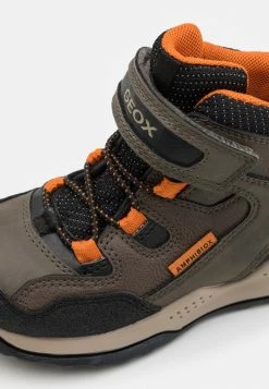 Geox TERAM BOY ABX - Bottines - Military/dark Orange -Pas Cher Geox Boutique be22d3e1d097492495dff5431a4a28d9