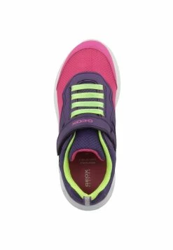 Geox J SPRINTYE G. A - Baskets Basses - Violetfluo Fuchsia -Pas Cher Geox Boutique bf522d38de224959a20e814350de0397