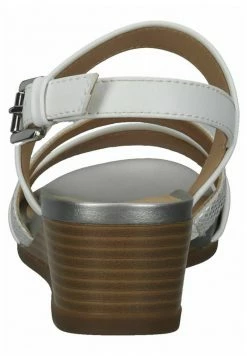 Geox Sandales Compensées - White Silver -Pas Cher Geox Boutique bf58ad27c7424c6e98a78ad47859ea8e