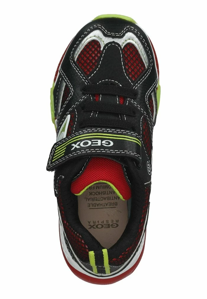 Geox Baskets Basses - Black Red 2 Geox Baskets Basses - Black Red – Image 2