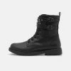 Geox ECLAIR GIRL - Bottines à Lacets - Black