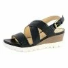 GEOX MARYKARMEN - Sandales Compensées - Black