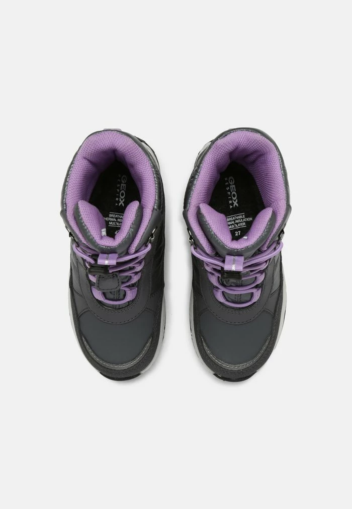 Geox SENTIERO GIRL - Bottes De Neige - Dark Grey/violet 4 Geox SENTIERO GIRL - Bottes De Neige - Dark Grey/violet – Image 4
