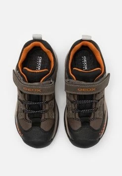 Geox TERAM BOY ABX - Baskets Basses - Military/dark Orange -Pas Cher Geox Boutique c0dca351fed24c6cb79e6f2d874c3275