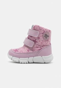 Geox FLEXYPER GIRL ABX - Bottes De Neige - Dark Rose/grey