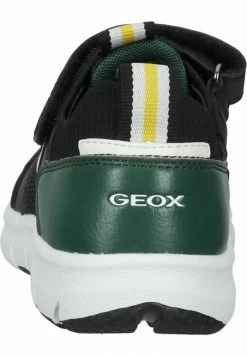 Geox Baskets Basses - Black/green -Pas Cher Geox Boutique c15c9b7991f24bb29998d156e6a0c19f