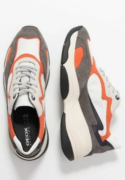 Geox KIRYA - Baskets Basses - Dark Grey/white -Pas Cher Geox Boutique c1aae260769a4905bd04257c148d9344