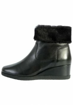 Geox ANYLLA - Bottines Compensées - Noir