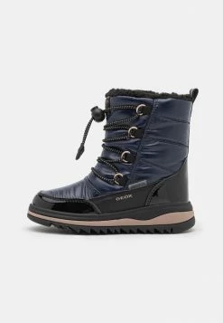 Geox ADELHIDE GIRL ABX - Bottes De Neige - Navy/black