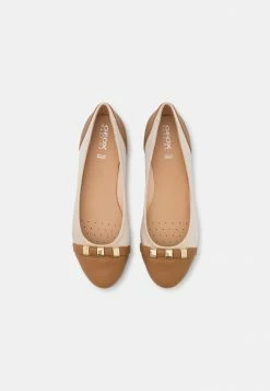 Geox CHARLENE - Ballerines - Light Gold/cognac -Pas Cher Geox Boutique c3f79a2567774cdb84bbe4bd53223381