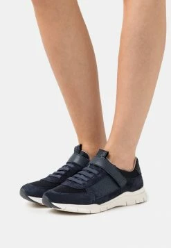 Geox XAND - Baskets Basses - Blue