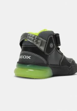 Geox GRAYJAY BOY - Baskets Montantes - Black/lime 11 Geox GRAYJAY BOY - Baskets Montantes - Black/lime -Pas Cher Geox Boutique c571e5c36e6c41b08390b78d75859cdb