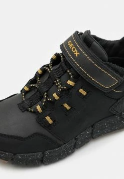 Geox FLEXYPER BOY ABX - Bottines - Black/dark Yellow -Pas Cher Geox Boutique c5bdb896cf814f6ab3beeef1291ee62a
